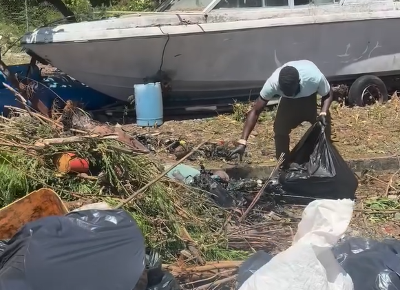 Vieux-Fort Fisheries Complex Clean Up